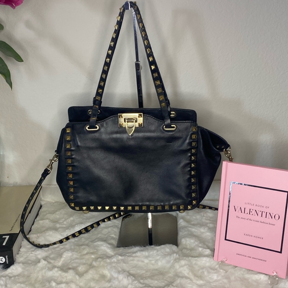 Valentino Rockstud Leather 2-way Bag